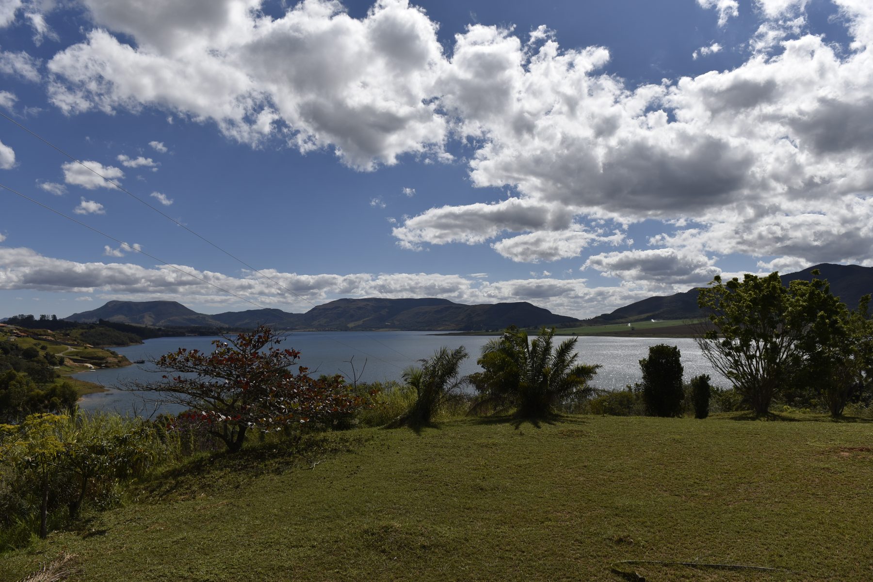 Represa de Furnas, vista panorâmica